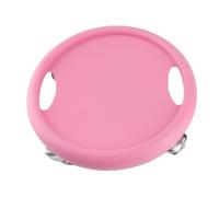 Topiky Abdominal Exercise, 4 Rollers Slide Abdominal Plate, 360 Core Trainer, Quiet Fitness Equipment for Home Gym (Pink)