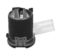 Topiky Adjustable Aluminum Alloy Trimming Machine Base with Transparent Dust Collection Cover for Woodworking Suitable for Industrial Parts