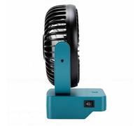 Topiky Adjustable Cordless Fan for PARKSIDE 20V TEAM Battery Worksite Cooling Fan for Construction Crews