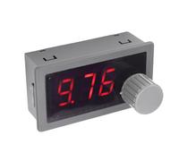 Topiky Adjustable Voltage Signal Generator with 50mA Output and Multi Turn Potentiometer for Industrial Applications, Flame Retardant ABS Material