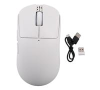 Topiky AI Wireless Mouse for PC Laptop, AI Voice and Audio Recorder, AI Real Time Transcription, Translation and Summarization, AI Powered Voice Mouse with Bluetooth (White)