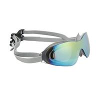 Topiky Anti Fog Swimming Goggles with No Leaking Silicone Seal | Swim Glasses for Adults, PC Mirror Lens, Wide Angle View, Adjustable Strap, for Pool and Outdoor Diving