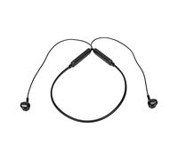 Topiky Bluetooth Neckband Headset IPX7 Noise Cancelling Deep Bass for Exercise, High Fidelity Voice (black)