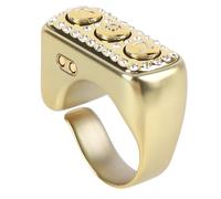 Topiky Bluetooth Scrolling Ring, Ti Alloy Remote Control with Long Lasting Battery and 10m Connection Distance for APP and Android Devices (Golden)