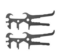 Topiky Bucket Opener Tool Set, Durable Metal Wrench, 14 in 1 Multi-Function for Home and Professional Use, Alloy Steel, 2 Units