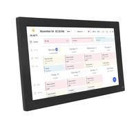 Topiky Calendar Digital 15.6 Inch Electronic Calendar and Chore Chart, FHD IPS Touchscreen Wall Smart Weekly and Monthly Planner, Smart Touchscreen Interactive Displayfor Family (A)