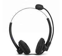 Topiky Call Center Noise Canceling Headset with RJ11 Connector, Double Mic Crystal Clear Sound, 360° Adjustable Microphone, for Customer Service Office Use