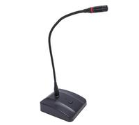 Topiky Cardioid Desk Gooseneck XLR Microphone for Lectures, Meetings, Video Conferencing, Easy to Use with Stable Base for Classroom Office