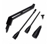 Topiky Column Shifter Lever Turn Signal Tilt Kit with Flasher Knob Aluminum Alloy Black Replacement for GM Cars Trucks 1967-1994