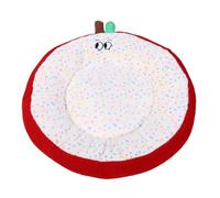 Topiky Comfortable Round Dog Cat Bed, Versatile Sleeping Spot for Small Pets, Made with Plush Material