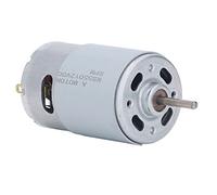 Topiky DC Brushed Motor 19 Gear Motor with Copper Coil for Kids Ride On | 12V Gear Motor, Stainless Steel Body, High Torsion, for Children Electric Vehicles and Power Tools
