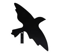 Topiky Decorative Flying Bird Style Wall Mount Key Hat Coat Hook, Versatile Iron Hook for Hanging Bags, Chic Home Decor Accent, 1x Hook3x Accessories