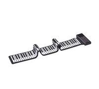 Topiky Digital Piano Keyboard with 128 Tones and 128 Rhythms for Students and Musicians - Flexible Roll-up Piano with 88 Keys