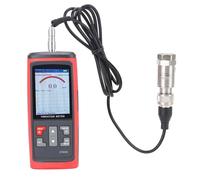 Topiky Digital Vibration Meter, Handheld Vibration Analyzer with Accelerometer, LCD Display for Acceleration Velocity Distance Frequency Temperature Tester for Motors HVAC System