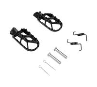 Topiky Dirt Bike Foot Pegs Replacement for XR CRF BBR, Iron Black