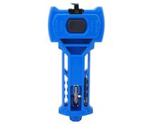 Topiky Door Latch Mortise Tool, Latch Installation Kit with Built-in Scoring Chiseling, for 1-3/8" or 1-3/4" Thick Doors, Reversible Square Round, Professional Lock Strike Jig Template