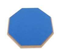 Topiky Drum Practice Pad 8 Inch Rubber Silent Drum Mat with 2 Pairs of Drumsticks, Portable Practice Pad for Drummers (Blue)