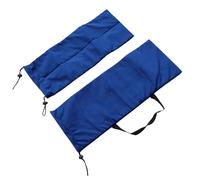 Topiky Dual Layer Mahjong Rack Bag Set with Drawstring and Reinforced Stitching for Secure Storage on the Go Travel and Game Nights 2 Bags