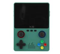 Topiky Dual Rocker Handheld Retro Game Console with High Resolution Screen and 32G Memory Card for Adults Playing (Green)