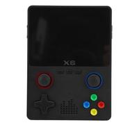 Topiky Dual Rocker Handheld Retro Game Console with High Resolution Screen and 32G Memory Card for Adults Playing (Black)