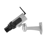 Topiky Dummy Security Camera, Fake Surveillance Camera with Auto Motion Movement for Indoor Outdoor, Wireless Fake Sensor Cam for Home Office
