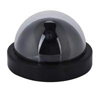 Topiky Dummy Security Camera,Indoor/Outdoor Waterproof Dustproof Fake Dome Surveillance Camera Simulated Decoy Camera,with Flashing Light LED