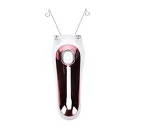 Topiky Electric Epilator, Hair Removal Machine for Face, USB Rechargeable Eyebrow Threading Kit with LED Light & Type C, for Women Sensitive Skin (Rose Pink)