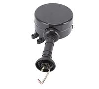 Topiky Electric Fence Gate Handle Durable 5M Energizing Rope Retractable Fence Gate Insulated Handle for Farm Easy Installation PP Galvanized Steel for Farm Garden