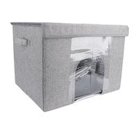Topiky Foldable Cat Cave with Ice Packs Minimalist Portable Pet House Suitable for Cats of 19.69x15.75x13.78in (Grey)
