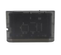 Topiky Game Video Cassette 3000 in 1 with 8GB Memory Card for Mega Drive and Master System Classic Game Support (Transparent Black)