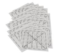 Topiky Grease Proof Wrapping Paper 500 Sheets Non Stick Food Basket Liner for Frying Baking Foods French Fries Chicken Pastries (White Letters)