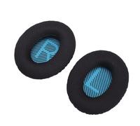 Topiky Headphone Ear Pads, Comfortable Replacement Ear Pads for QC35, QC35 II, QC25, Easy to Install for Real Sound, for Sound Link (Black)