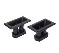 Topiky Hi-Power Horn Tweeter 150W Dual Drive Piezoelectric Speaker 2PC Set - High Sensitivity Automotive Audio Component for Custom Sound Systems