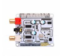 Topiky HiFi DAC HAT for Pi 4B 3B+ 3B 3A 2B ZER0 2W, I2S Digital to Analog Converter Sound Card Expansion Board with Dual Decoding