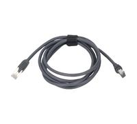 Topiky High-Speed Rectangular Satellite Antenna to RJ45 Cable 1200 Mbps for All-Weather Use Gray 2m