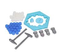 Topiky Ice Breaking Board Game, Interactive Block Knocking Table Toy, Trap Break Ice Toys, Improve Coordination with 3 Year Old Kids, Family Fun Party Game for Children
