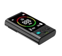Topiky Indoor Portable Air Quality Meter with Long Battery Life for Peaceful Sleep, Intelligent LED Screen for Environmental Assessment, Wear Proof Material for Accurate Detection, 1 X Air Quality