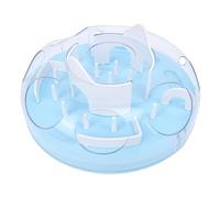 Topiky Interactive Cat Puzzle Feeder Engaging Food Dispenser for Funny Cat Play and Exercise for Kitty Lovers (Blue)