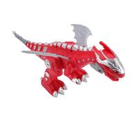 Topiky Interactive Educational Mechanical Tyrannosaurus Toy with Sound and Lighting Effects for Kids, Realistic Dinosaur Display Model, Safe Materials, 13.78x5.91x5.51in