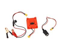 Topiky Jumper Cable with Battery Adapter High Conductivity Easy Use for B4 18V Battery Starter Adapter Durable ABS Material 1 Unit