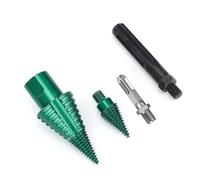 Topiky Log Splitter Drill Bit with Square and 5 Pit Shank Portable Design for Woodworking and Outdoor Projects