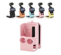 Topiky Magnetic Mount Stand, Fit for OSMO 3 Camera with 6 Powerful Magnets, Adjustable Angle Desktop Stand, Silicone Soft Pad, No Slipping, for Car Cycling Outdoor Photography (Pink)