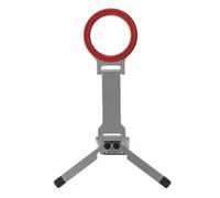 Topiky Magnetic Phone Tripod Stand, Foldable Selfie Stick with Strong Magnetic Suction for IOS 12 13 14 15 16 Series, Dual Axis Rotation, 1/4 Inch Screw Port, Cold Shoe Mount