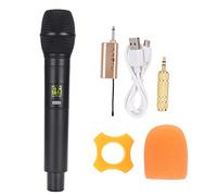Topiky Microphone,Rechargeable UHF Handheld Microphone,Wireless Microphone,with Mini Receiver, Support Battery