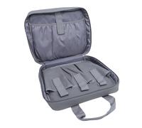 Topiky Mini Dish Satellite Travel Carrying Bag, Storage Bag for Cable Router Pipe Adapter, Water Resistant Oxford Fabric Portable with Adjustable Strap, 4 Pockets, Ideal for Outdoor