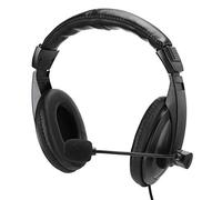 Topiky Over Ear Walkie Talkie Headset with Mic Ptt Headset Noise Cancell Handsfree, Black, Wired, RF, Professional, Military, Headsets