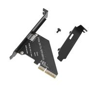 Topiky PCIe 4.0 X4 to Oculink SFF-8612 Adapter Card, SFF-8611 External Graphics Card, 64Gbps NVMe SSD EGPU Card with Boot Support, External Graphics Card for NVMe SSD GPU EGPU