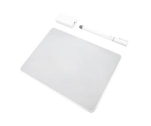 Topiky Portable Magnetic Writing Board, Reusable Erasable Drawing Pad with 0.8mm Pen Tip, Doodle Board for Kitchen Home Office Note Taking Shopping List