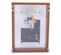 Topiky Retro CD Player,Music Photo FrameTransparent Acrylic Bluetooth HiFi Sound,Wall Mount & Desktop Design Multifunctional Vintage Player for Home Bedroom Office Decor