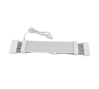 Topiky RGB PSU Extension Cable 30cm Tidy and Programmable for Desktop Computers Supports 5V ARGB Lighting Systems (3x8PIN Graphics Card ARGB Neon Cable)